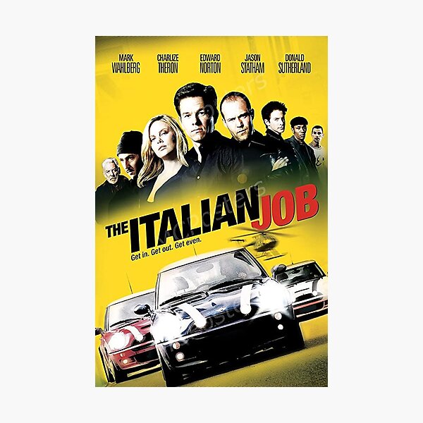 The Italian Job Photographic Print