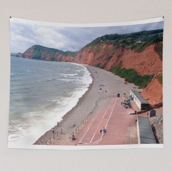 Item preview, Sidmouth Beach Jurassic Coast Devon England designed and sold by AndyEvansPhotos.