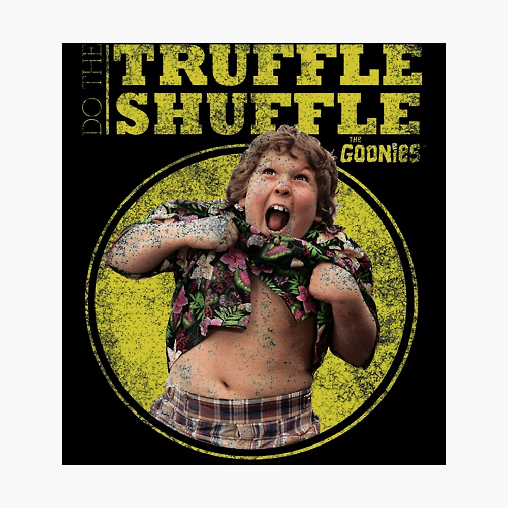 The Goonies Chunk Truffle Shuffle Vintage Movie Poster Art Print 