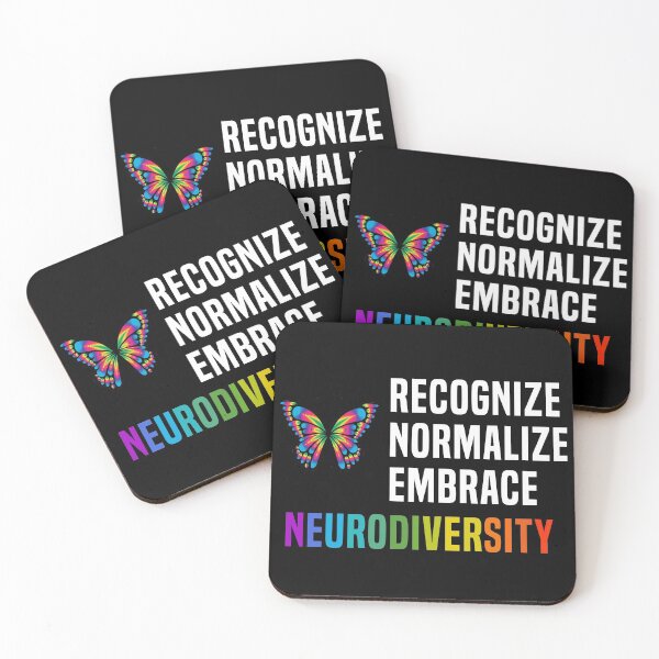 Item preview, Recognize Normalize Embrace Neurodiversity designed and sold by Color-Sparkle.