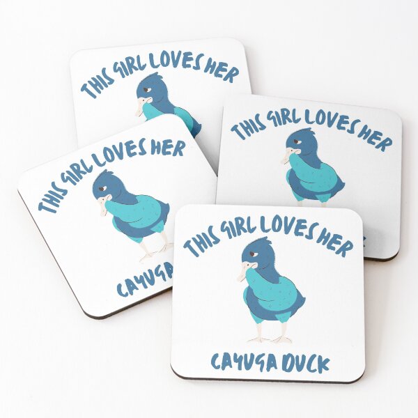 Item preview, This Girl Loves Her Cayuga Duck designed and sold by Red-ElYoubi.