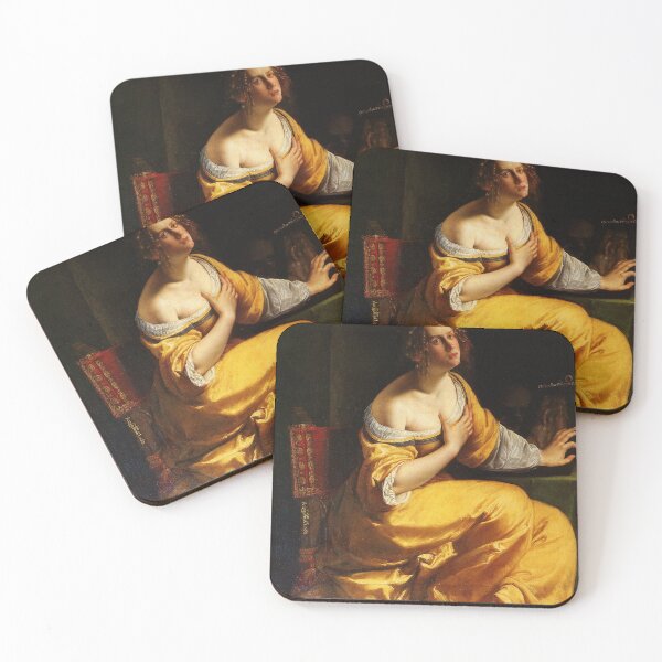 Item preview, Mary Magdalene by Artemisia Gentileschi designed and sold by Vintage Designs +.