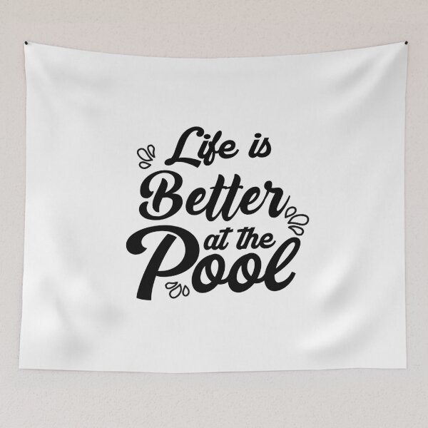 Item preview, Life is better at the pool designed and sold by LahcenIqbi.