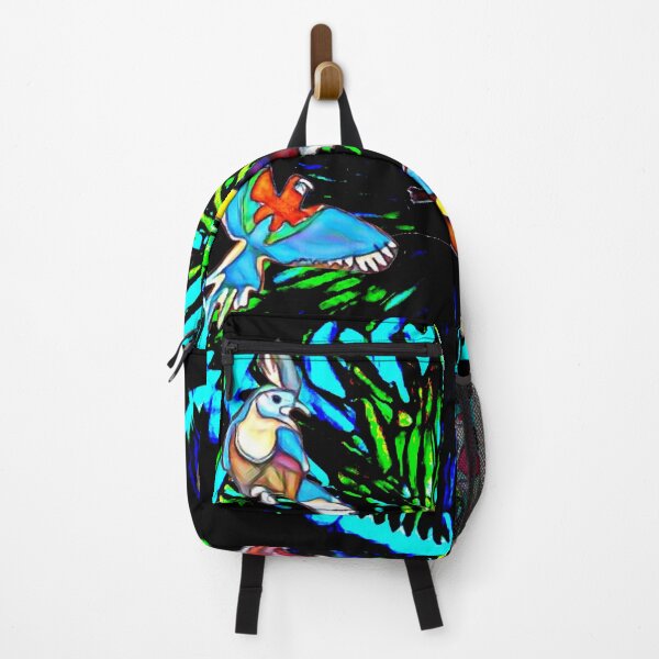 Item preview, Birds, tropical, bright, bird market, designed and sold by Maria Mihailova.