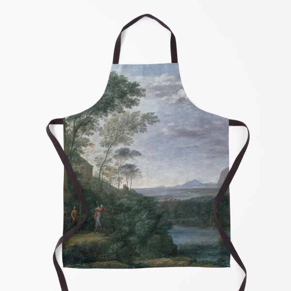 Item preview, Ascanius Shooting the Stag of Sylvia - 1682 Claude Lorrain designed and sold by Vintage Designs +.