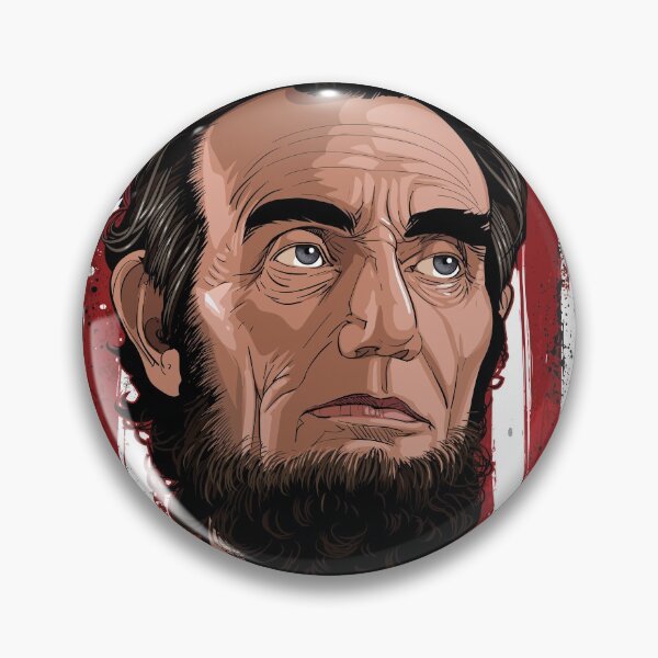 Item preview, Abraham Lincoln 4th Of July American Flag designed and sold by Ravensclaw3.
