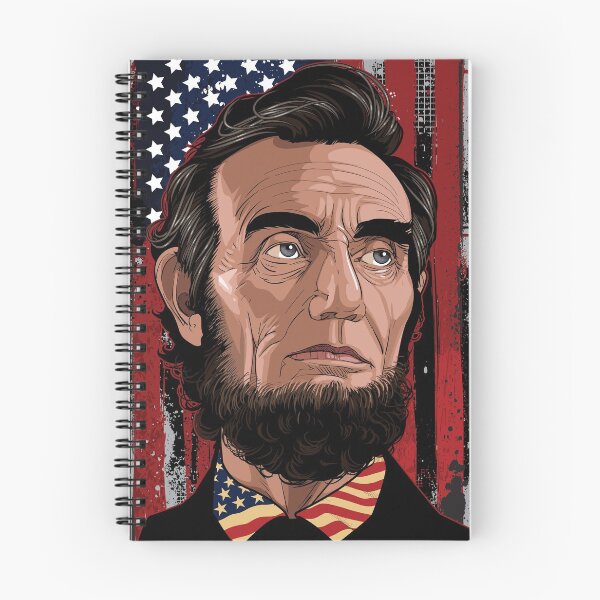Item preview, Abraham Lincoln 4th Of July American Flag designed and sold by Ravensclaw3.