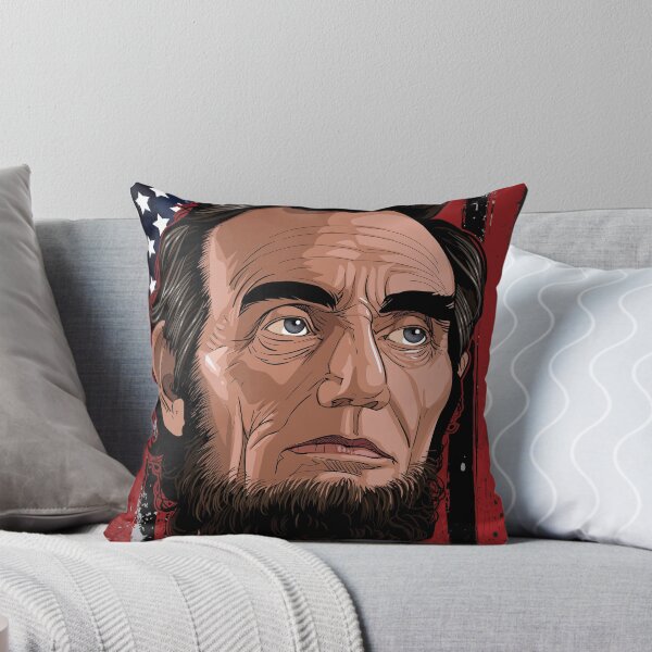 Item preview, Abraham Lincoln 4th Of July American Flag designed and sold by Ravensclaw3.