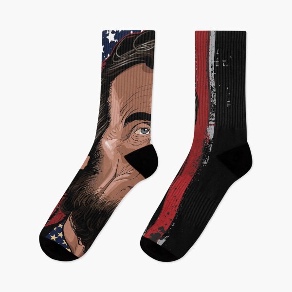 Item preview, Abraham Lincoln 4th Of July American Flag designed and sold by Ravensclaw3.
