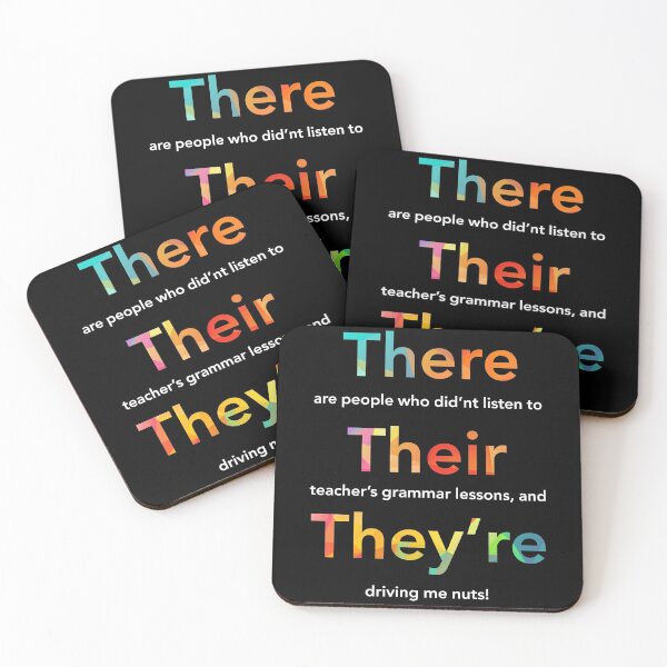 Item preview, Grammar Police There Their They're Gift designed and sold by freeArt10.
