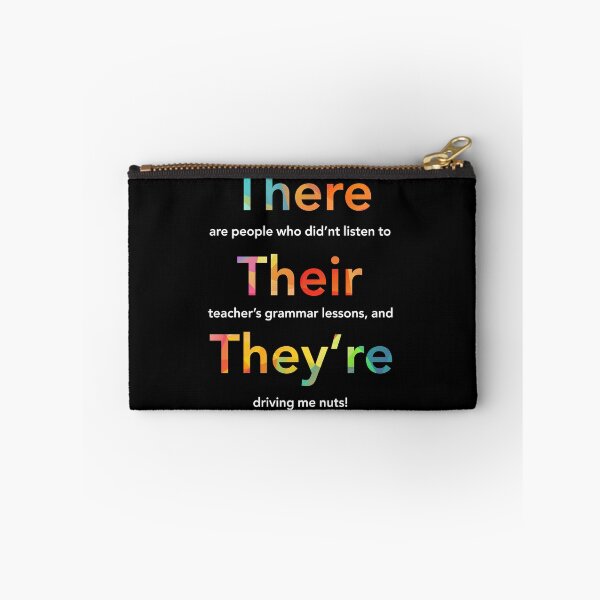 Item preview, Grammar Police There Their They're Gift designed and sold by freeArt10.