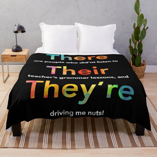 Item preview, Grammar Police There Their They're Gift designed and sold by freeArt10.