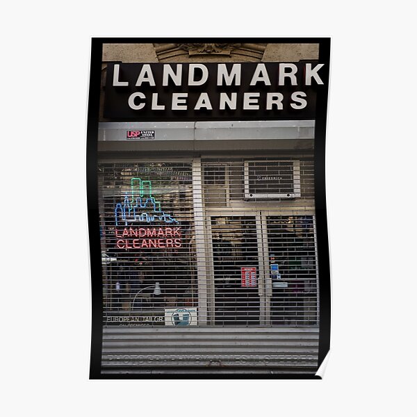 Landmark Cleaners Poster