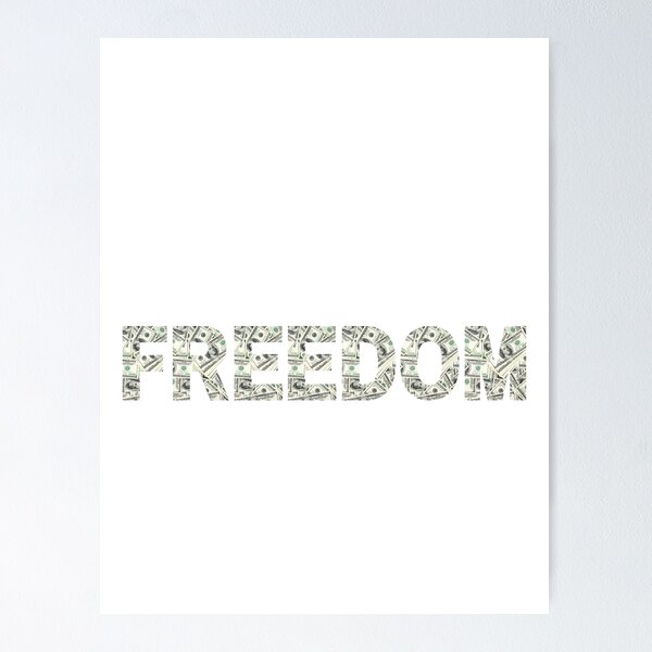 Item preview, Money Freedom Dollars designed and sold by JoiisyShop.