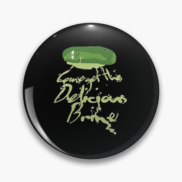Item preview, Rikk & M0rty Cornichon Rick Rick Brine designed and sold by eastondsjco.