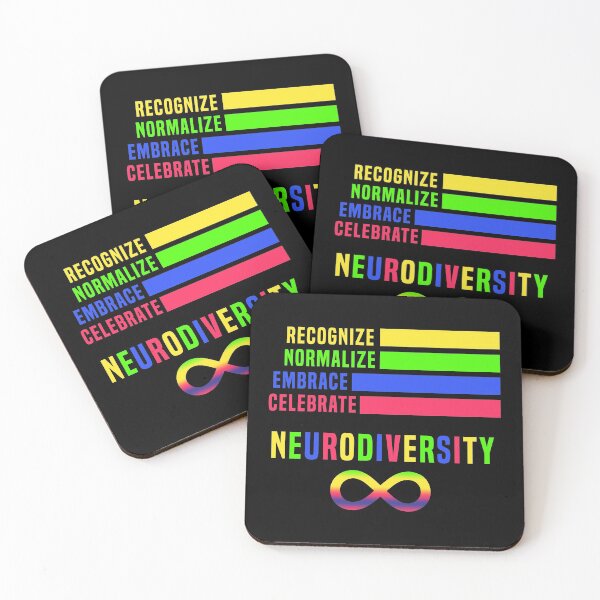 Item preview, Recognize Normalize Embrace Neurodiversity  designed and sold by Color-Sparkle.