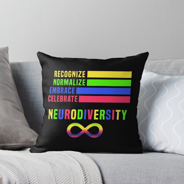Item preview, Recognize Normalize Embrace Neurodiversity  designed and sold by Color-Sparkle.