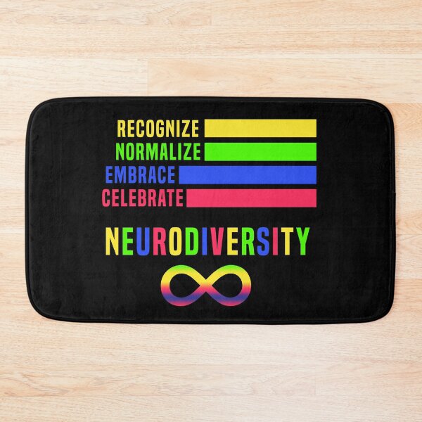 Item preview, Recognize Normalize Embrace Neurodiversity  designed and sold by Color-Sparkle.