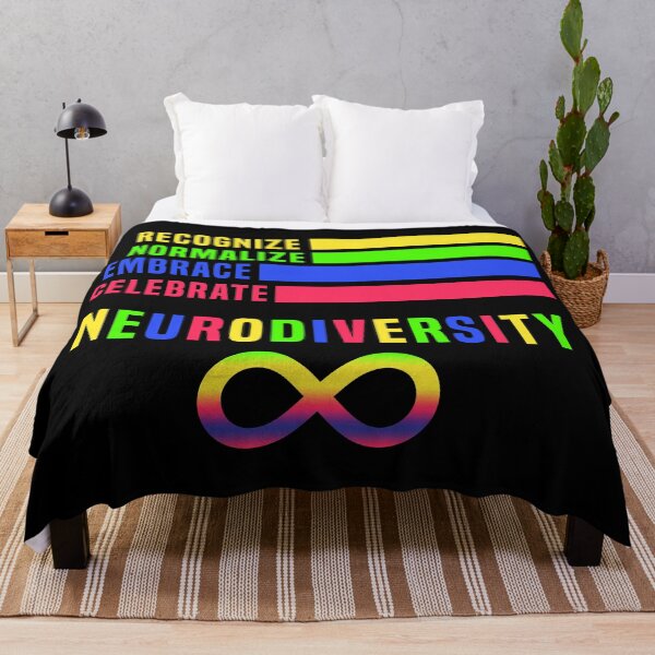 Item preview, Recognize Normalize Embrace Neurodiversity  designed and sold by Color-Sparkle.