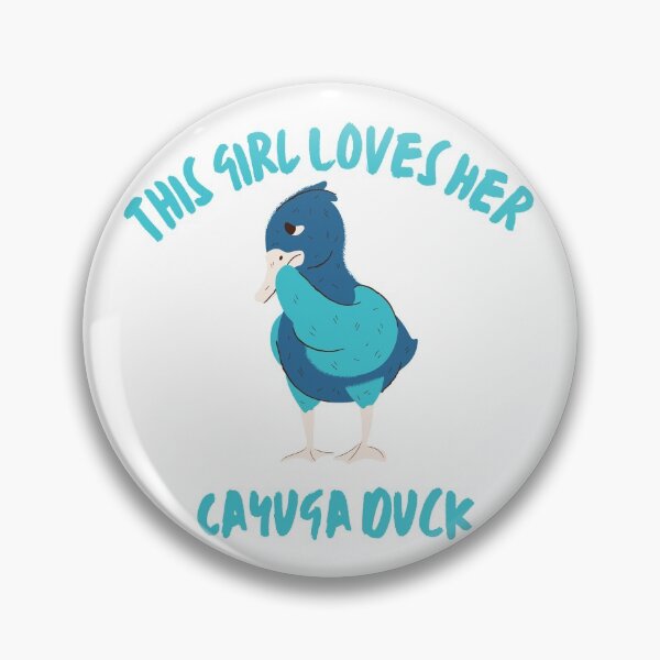 Item preview, This Girl Loves Her Cayuga Duck designed and sold by Red-ElYoubi.