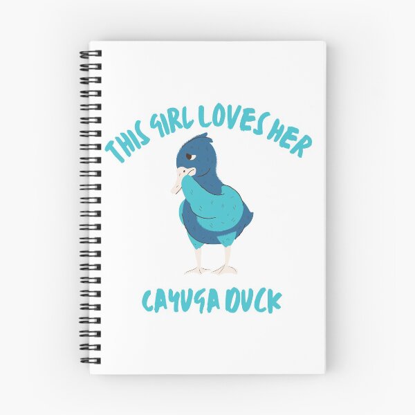Item preview, This Girl Loves Her Cayuga Duck designed and sold by Red-ElYoubi.