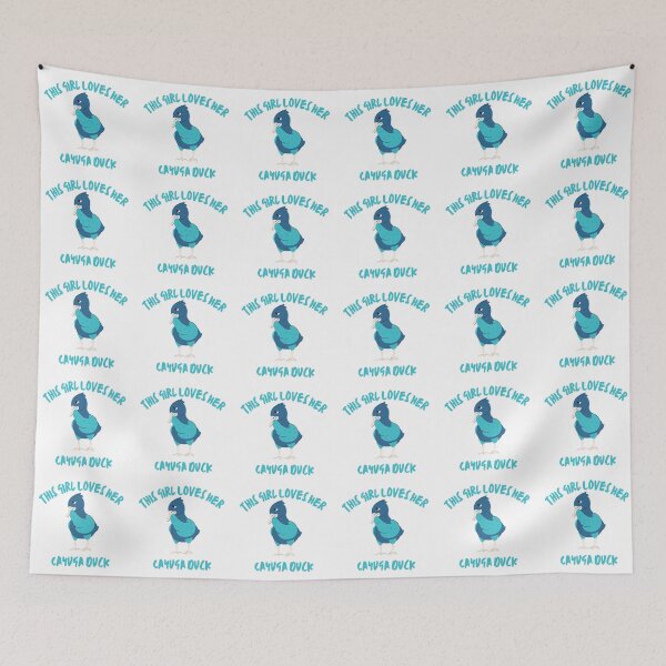 Item preview, This Girl Loves Her Cayuga Duck designed and sold by Red-ElYoubi.