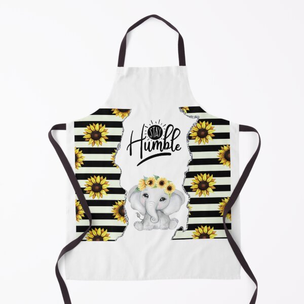 Item preview, Stay Humble Elephant & Sunflowers designed and sold by desireedickens.