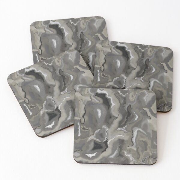 Item preview,  Abstract pattern. Paint streaks, brown, gray pastel spots. designed and sold by UVI-CA.