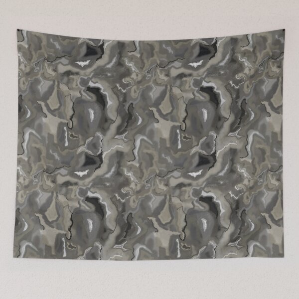 Item preview,  Abstract pattern. Paint streaks, brown, gray pastel spots. designed and sold by UVI-CA.