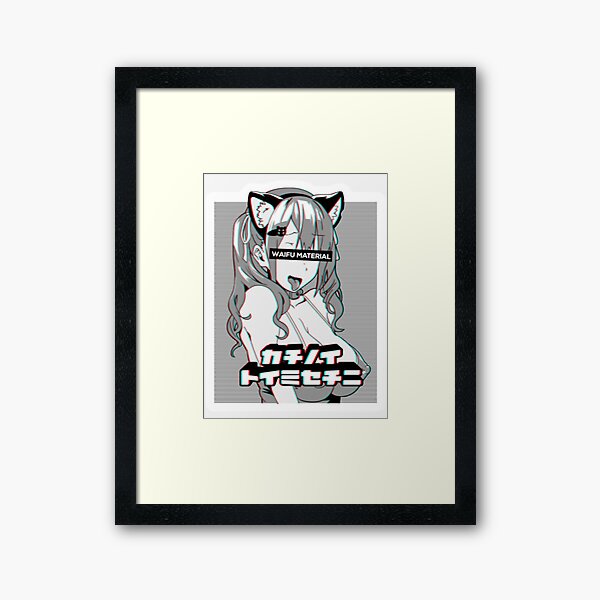 Item preview, Ahego Waifu Funny Sticke| Perfect Gift designed and sold by genrtrudea.
