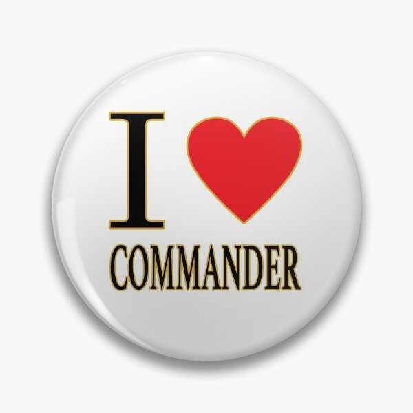 Item preview, MTG Commander - Golden I Love Commander designed and sold by MWDG-DesignsMTG.