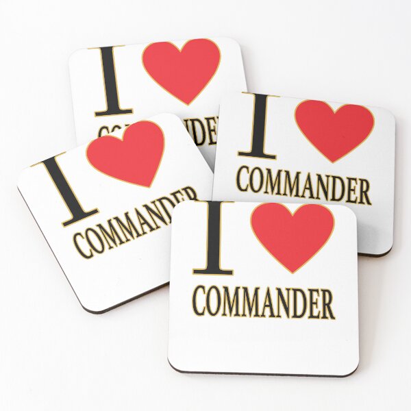 Item preview, MTG Commander - Golden I Love Commander designed and sold by MWDG-DesignsMTG.