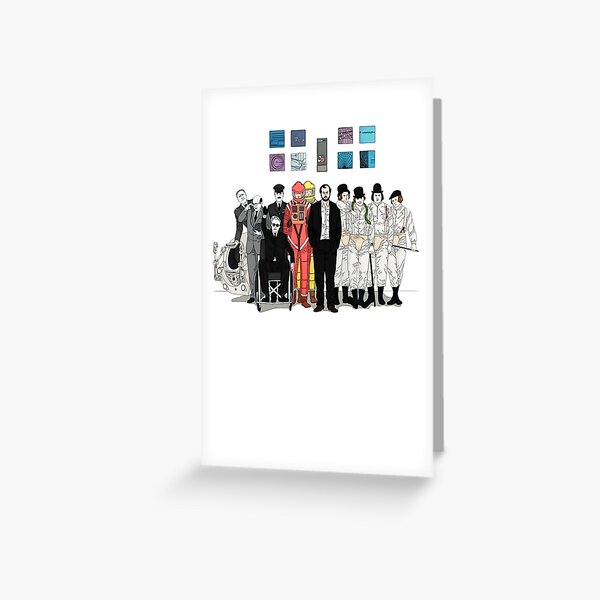 Stanley Kubrick Greeting Card