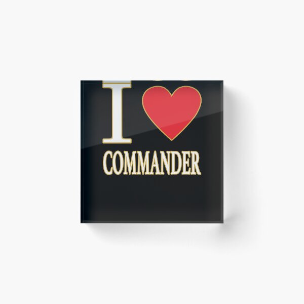 Item preview, Copy of MTG Commander - I Love Commander white n gold designed and sold by MWDG-DesignsMTG.