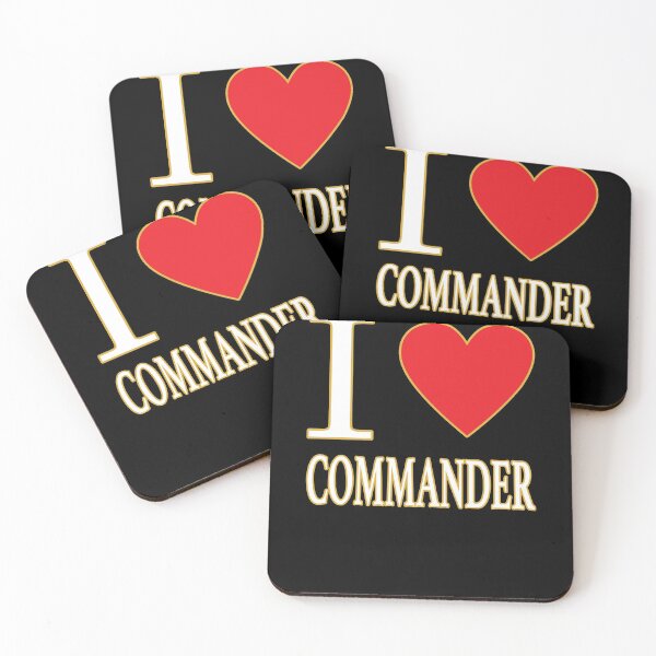 Item preview, Copy of MTG Commander - I Love Commander white n gold designed and sold by MWDG-DesignsMTG.