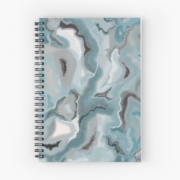 Item preview, Abstract pattern. Paint streaks, blue, turquoise, gray pastel spots. designed and sold by UVI-CA.