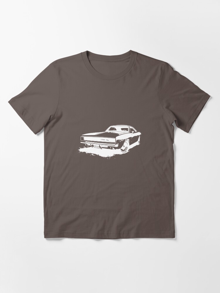 Alternate view of Charger Stencil - White Essential T-Shirt