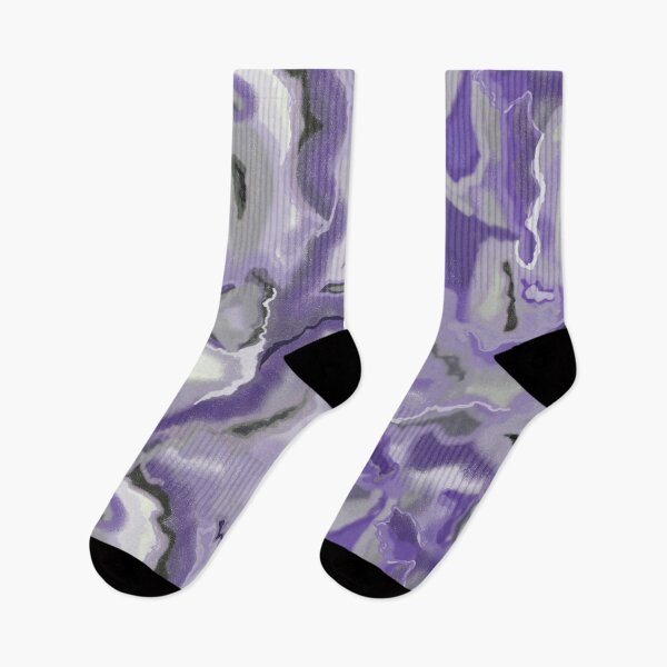 Item preview, Abstract pattern. Paint stains, lilac, purple, gray pastel spots. designed and sold by UVI-CA.