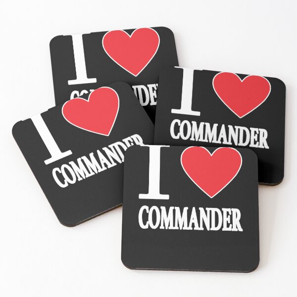 Item preview, MTG Commander - I Love Commander white Edition designed and sold by MWDG-DesignsMTG.