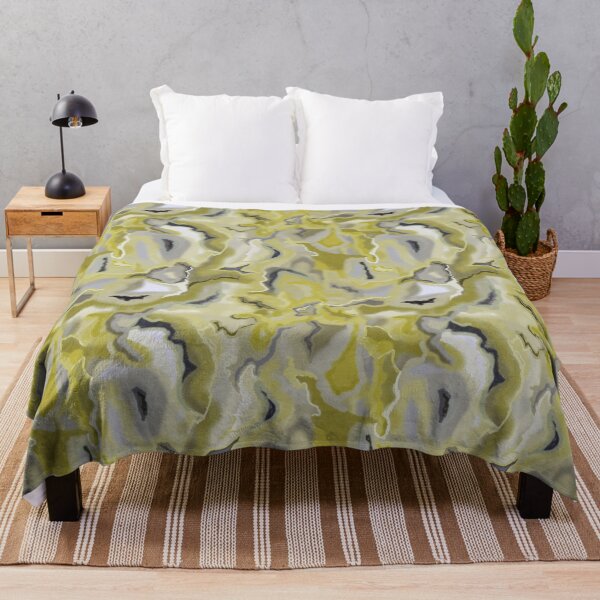 Item preview, Abstract pattern. Paint streaks, yellow, gray pastel spots. designed and sold by UVI-CA.