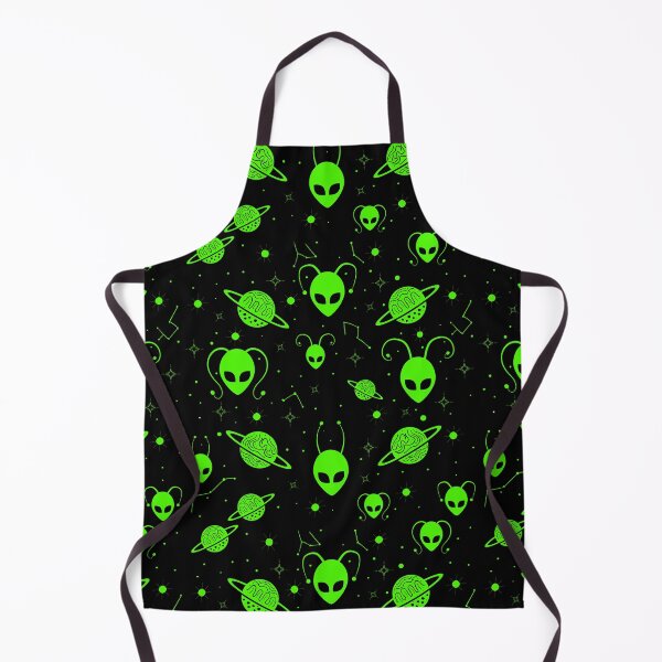 Item preview, Wonderful Green Alien Universe . Wondrous Cosmos With Planet and Stars designed and sold by lipemo.