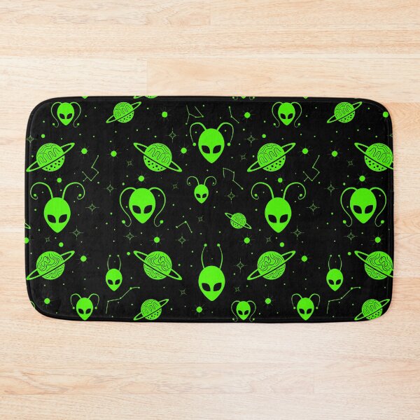 Item preview, Wonderful Green Alien Universe . Wondrous Cosmos With Planet and Stars designed and sold by lipemo.