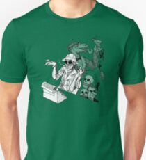 HS Thompson schreiben Slim Fit T-Shirt
