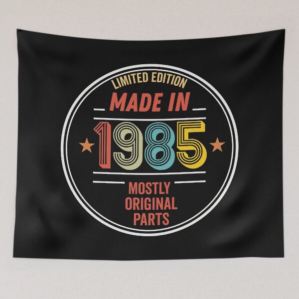 Item preview, Limited Edition Made In 1985 Mostly Original Parts - Funny Vintage Years Old Birthday Gifts. designed and sold by ALITOPRINCE.