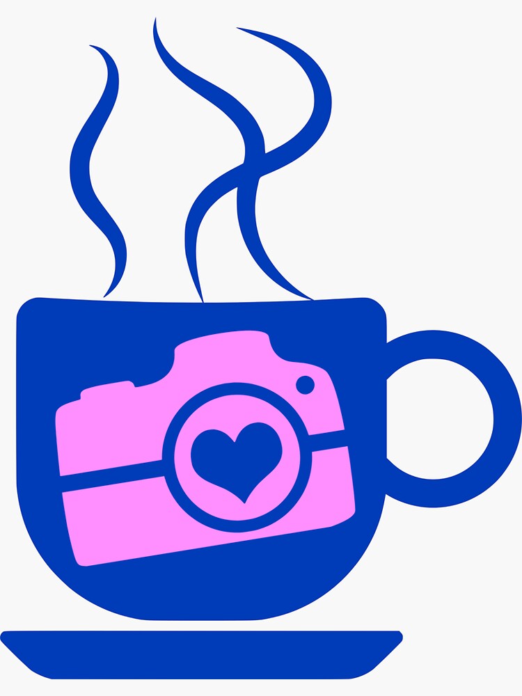 Camera With Heart Sticker