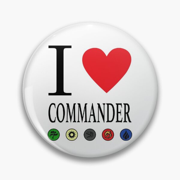 Item preview, MTG Commander - I Love Commander with alternate mana designed and sold by MWDG-DesignsMTG.