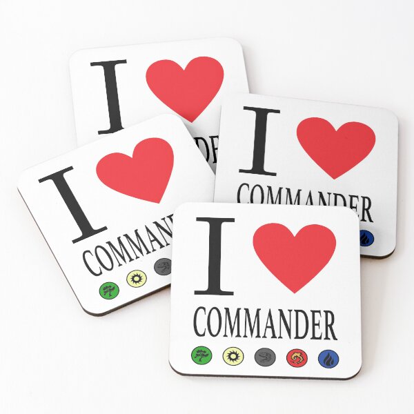 Item preview, MTG Commander - I Love Commander with alternate mana designed and sold by MWDG-DesignsMTG.