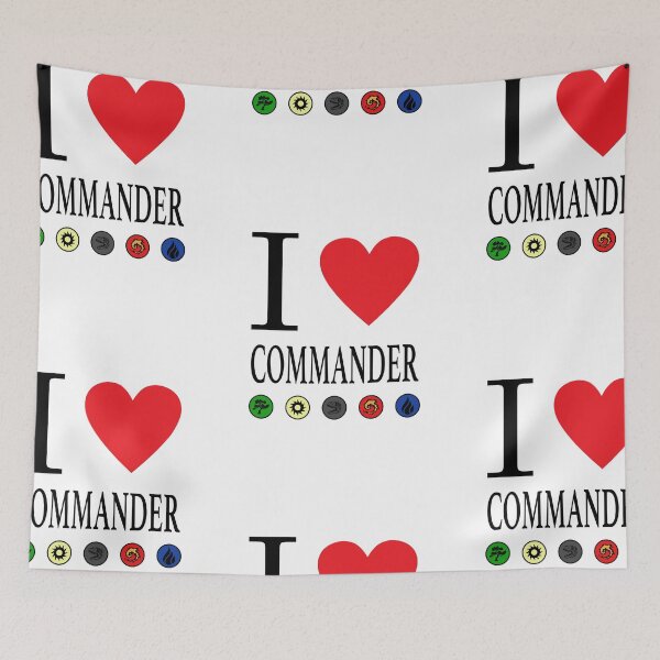 Item preview, MTG Commander - I Love Commander with alternate mana designed and sold by MWDG-DesignsMTG.