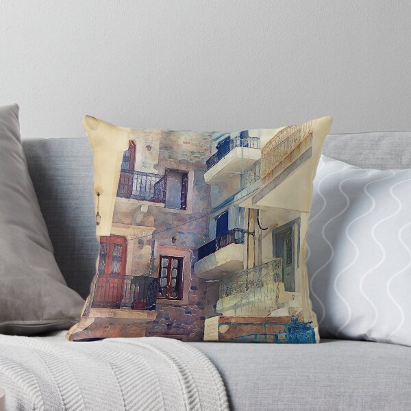 Item preview, Kalymnos Greek Island architecture designed and sold by JBJart.