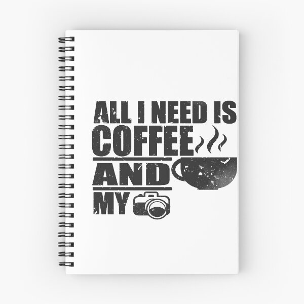 Item preview, All I Need is Coffee and My Camera designed and sold by SweetCartoon.